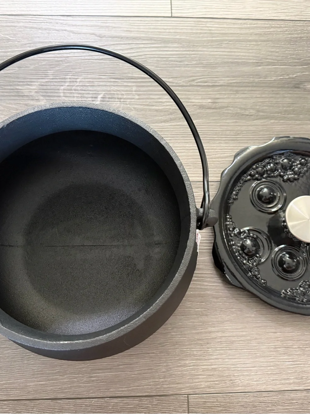 Smith Clark Black Bubbling 4QT Cauldron Cast Iron